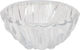 Karvounis Bol Decorativ Sticlă Transparent 24x24x11cm 1buc