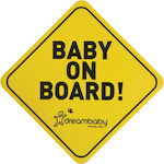 Dreambaby Σήμα Baby on Board Με Βεντούζα "F211"