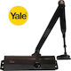 Yale 4000 Door Return Mechanism for Doors up to 85cm and 80kg Brown