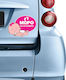 Baby on Board Sign with Sticker No 39 Pink