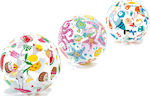 Intex Lively Print Ball Μπάλα Θαλάσσης (Διάφορα Σχέδια)