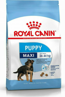 Royal Canin Puppy Maxi 4kg Dry Food for Puppies of Large Breeds with and with Rice / Pork