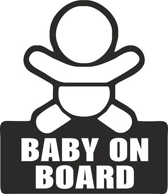 Сигнал Baby on Board със самозалепващо се платно