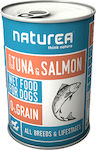 Naturea Canned Grain Free Wet Dog Food with Chicken, Salmon and Tuna Fish 1 x 400gr