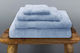 Texi Bath Set Prosoape De Baie 4 Buc Pattaya Albastru Deschis Greutate 600gr/m²