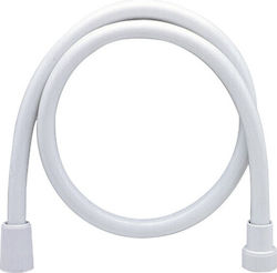 Viospiral Plastic Shower Hose White Crystalflex 150cm (1/2")