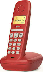 Gigaset A170 Cordless Phone Red