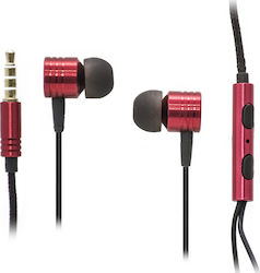 Metallic Безжични Стерео с жак 3.5mm Червен