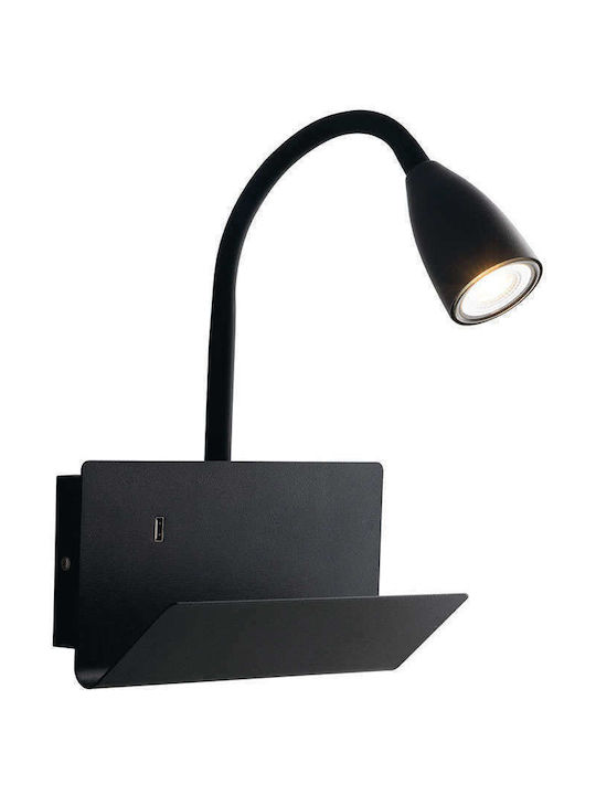 Fan Europe I-Gulp-AP Lamp Wall Black 23x23cm