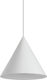 Ideal Lux A-Line Pendant Light Single-Light for Socket E27 White