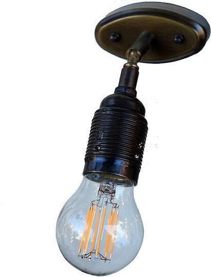 DITS Lighting Dits Lighting Einzel Spot mit Fassung E27 in Bronze Farbe