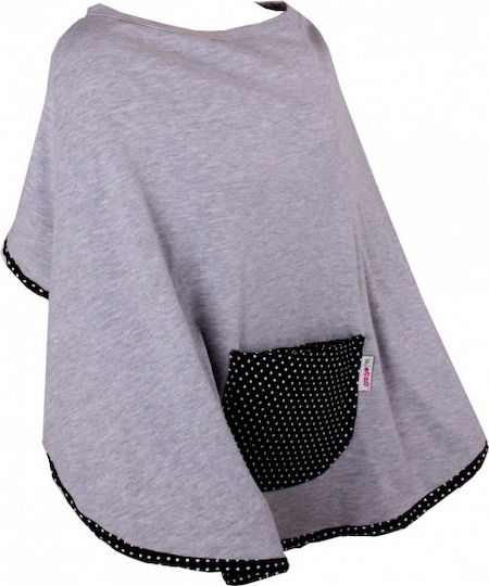Minene Şorţ de Alăptare Grey/Black Checkers 1buc