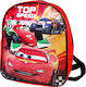 Group Operation Cars Kindergarten School Backpack Red