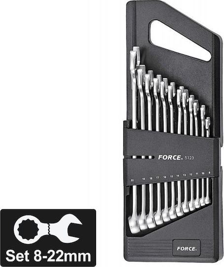 Force German Polygon Set with Size from 8mm to 22mm 12pcs