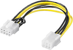 Goobay 6-Pin PCIe - 8-Pin PCIe Kabel 0.195m Mehrfarbig (93635) Goobay 6-Pin PCIe - 8-Pin PCIe Kabel 0.195m Mehrfarbig (93635)