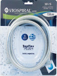 Viospiral Inox Shower Hose Silver 150cm (1/2")