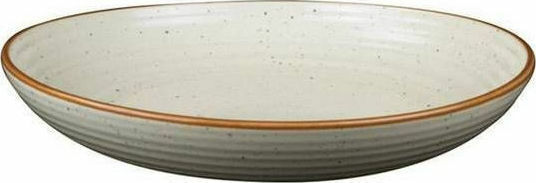 Ariane Artizan Coast Teller Suppe aus Porzellan Beige mit Durchmesser 25cm