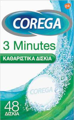 Corega 3 Minutes Denture Cleanser 48 tabs