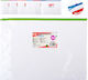 Madrid Papel Folder Transparent with Zipper for Paper A4 (Μiscellaneous colours)