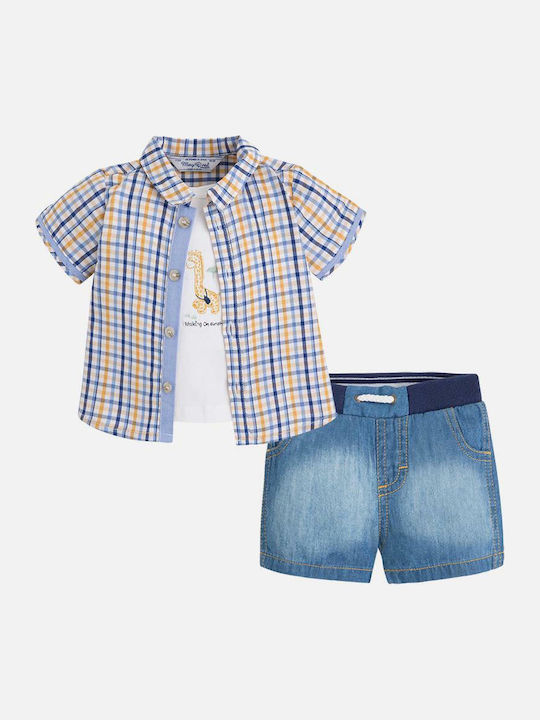 Mayoral Kids Set with Shorts Summer 2pcs Multicolour