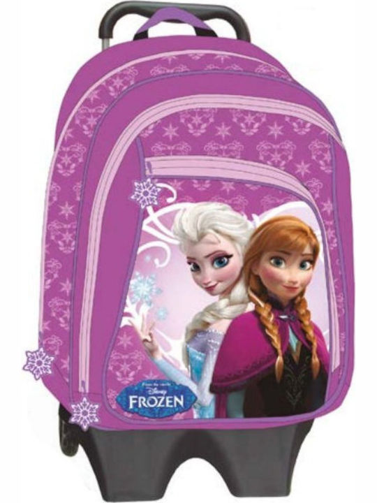 CyP Brands Frozen School Bag Trolley Elementary, Elementary Purple