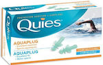 Quies Aquaplug Silicone Earplugs for Swimming 2pcs