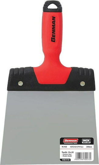 Benman Σπάτουλα Inox 180mm με Πλαστική Λαβή 70920
