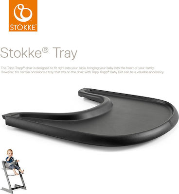 Stokke High Chair Tray Tripp Trapp Black