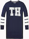 Children's Dress Long Sleeve Navy Blue