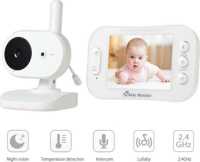 Wireless Baby Monitor SP852 with Camera & Screen 3.5" with Two-Way Audio & Lullabies