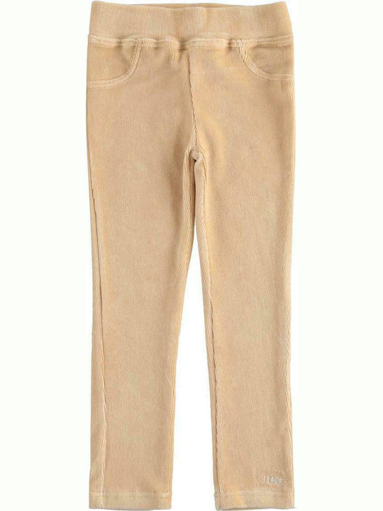 Ido Leggings Corduroy Legging K99100-0734 Beige Girl