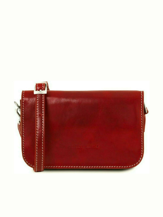 Tuscany Leather Carmen Leather Women's Bag Crossbody Red