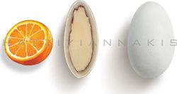 Χατζηγιαννάκης Κουφέτα Αμυγδάλου Choco Almond σε Σχήμα Κλασικό με Γεύση Πορτοκάλι Λευκό Ματ 1000gr