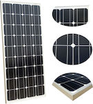 BAO-1010 Monocrystalline Solar Panel 10W 12V 343x228x10mm