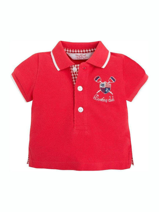 Mayoral Παιδικό Polo Κοντομάνικο Κόκκινο
