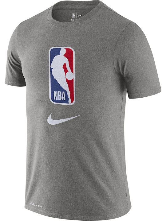 Jurassic Park Forbavselse ubetinget Nike NBA Αθλητικό Ανδρικό T-shirt Dri-Fit Γκρι με Στάμπα AT0515-063 |  Skroutz.gr