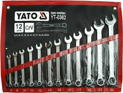 Yato YT-0362 Σετ Γερμανοπολύγωνα με Mέγεθος από 8mm έως 24mm 12τμχ