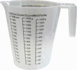 Plastic Kitchen Measurer 1500ml 1pcs