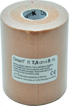 Sixtus Dream K Kinesiology Tape 7.5cm x 5m Beige