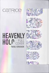 Catrice Cosmetics Heavenly Holo Αυτοκόλλητα με Σχέδιο για Νύχια Full Cover Nail Sticker 01 XOXO 12τμχ. 12τμχ