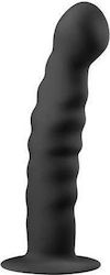 Easytoys Silicone Dildo Dildo Anal Negru ET200BLK