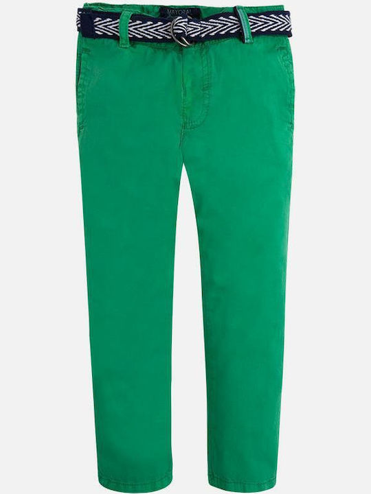 Mayoral Pantaloni copii din material textil Verde