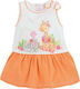 Mayoral Kids Dress Sleeveless Orange