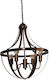 DITS Lighting Dits Lighting Πολυέλαιος 4xE14 Μπρούτζινος D1-30419-0304