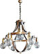 DITS Lighting Dits Lighting Chandelier 7xE27 Bronze D1-30421-0307
