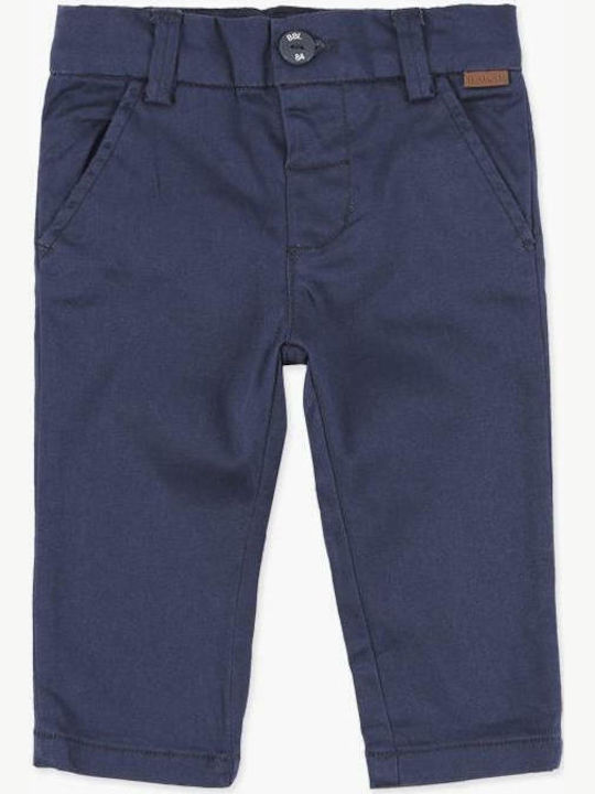 Boboli Kids Fabric Trousers Blue