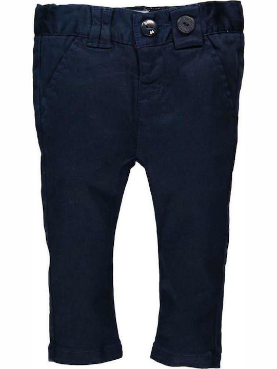 Boboli Kids Fabric Trousers Blue