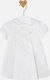 Mayoral Kids Dress Short Sleeve White