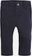 Mayoral Kids Fabric Trousers Navy Blue