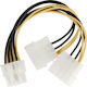 Nedis 8-Pin EPS - 4-Pin Molex Cable 0.15m Πολύχρωμο CCGP74400VA015
